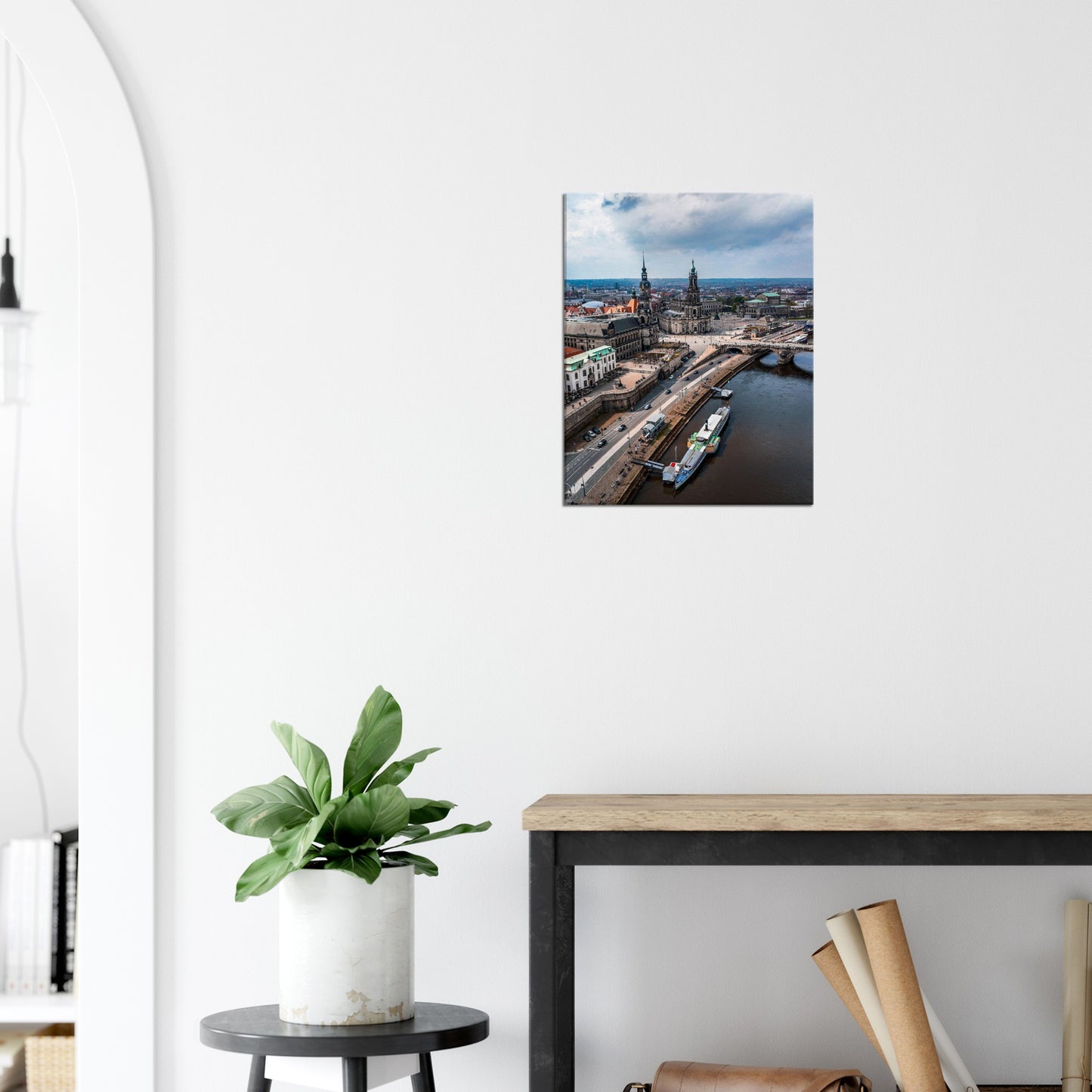 Dresden Oldtown III Canvas