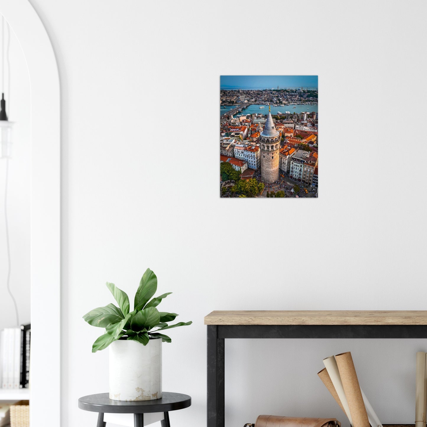 Istanbul Galata Tower Poster