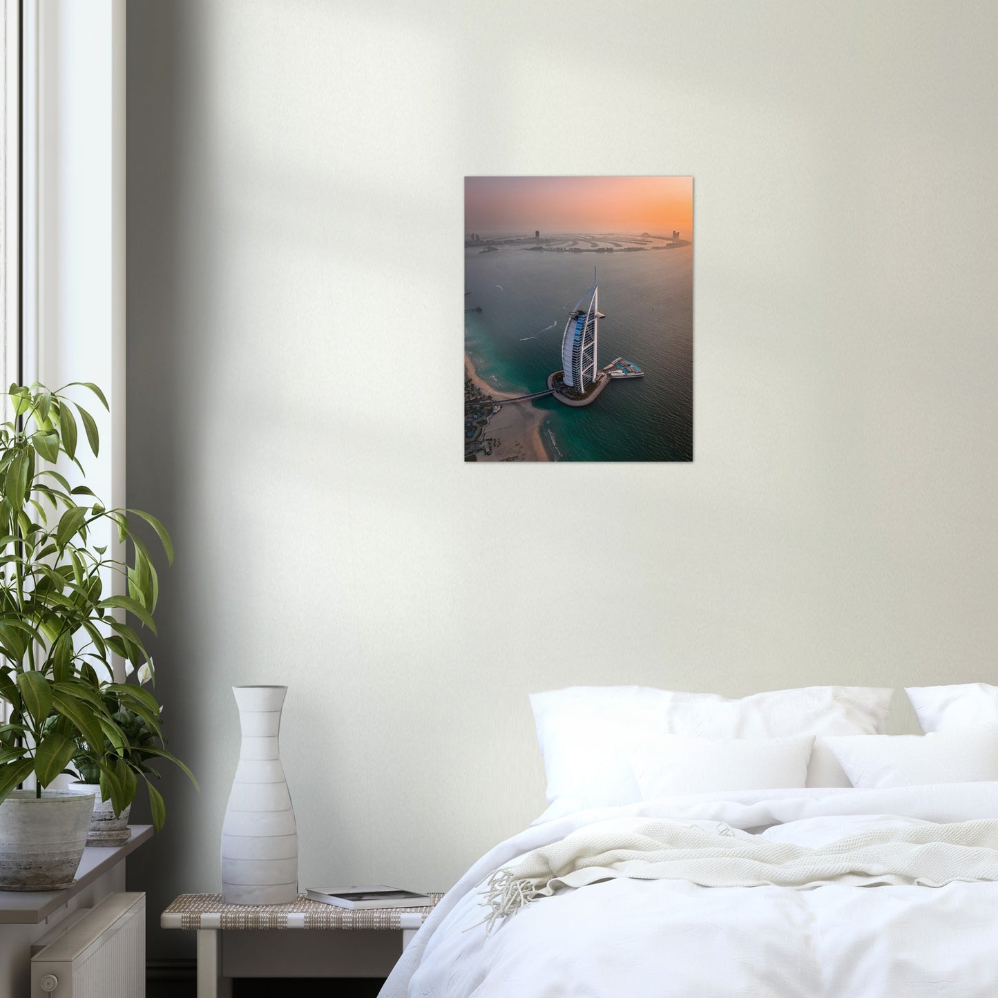 Dubai Burj Al Arab Sunset Poster