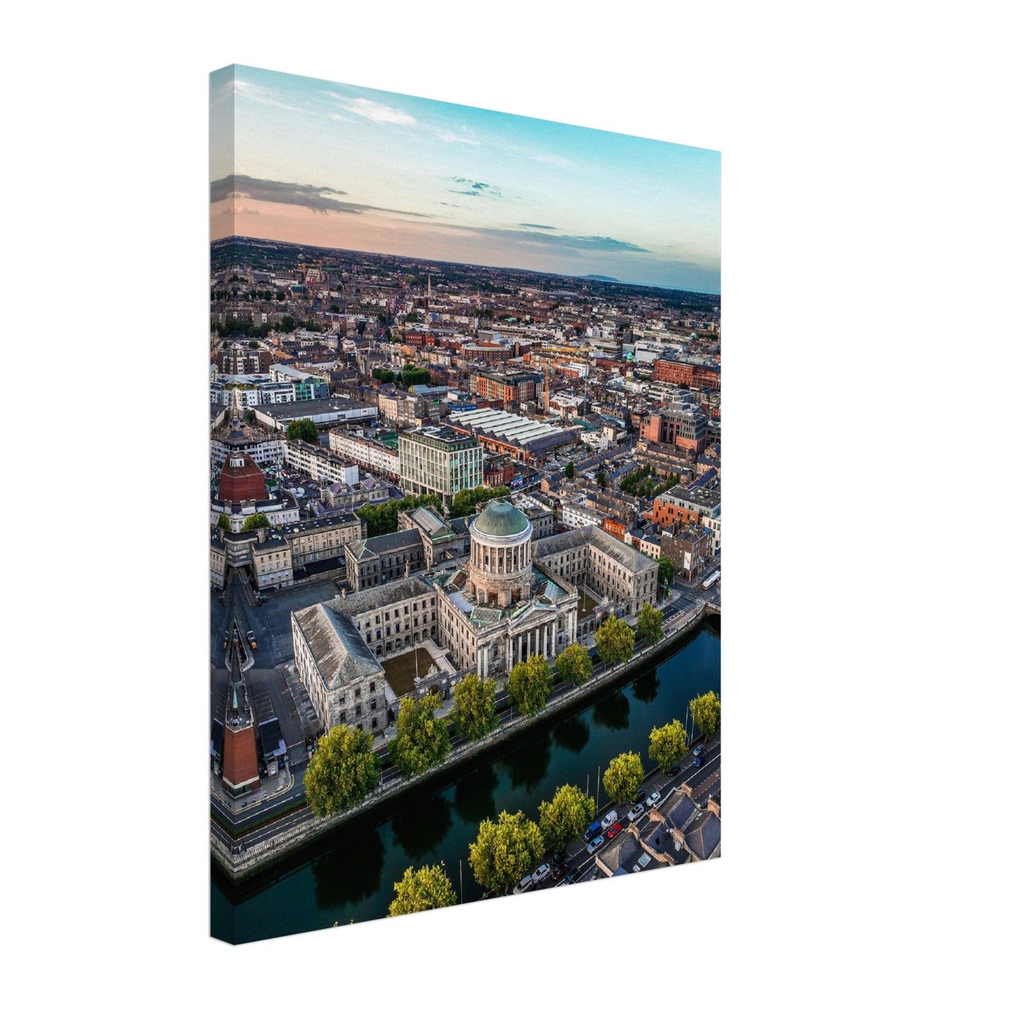 Dublin Four Courts Canvas