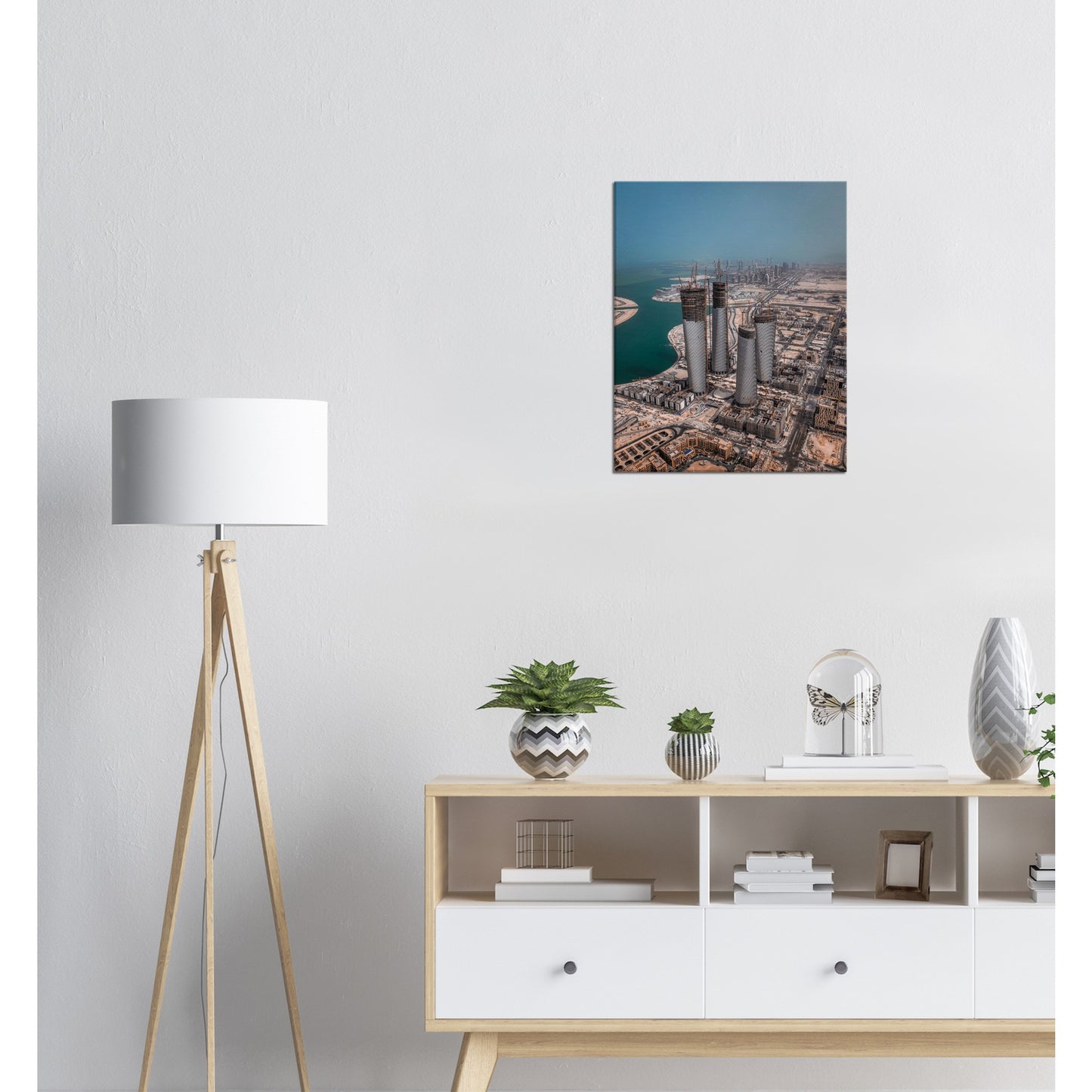 Qatar Lusail Plaza Tower 1 Canvas