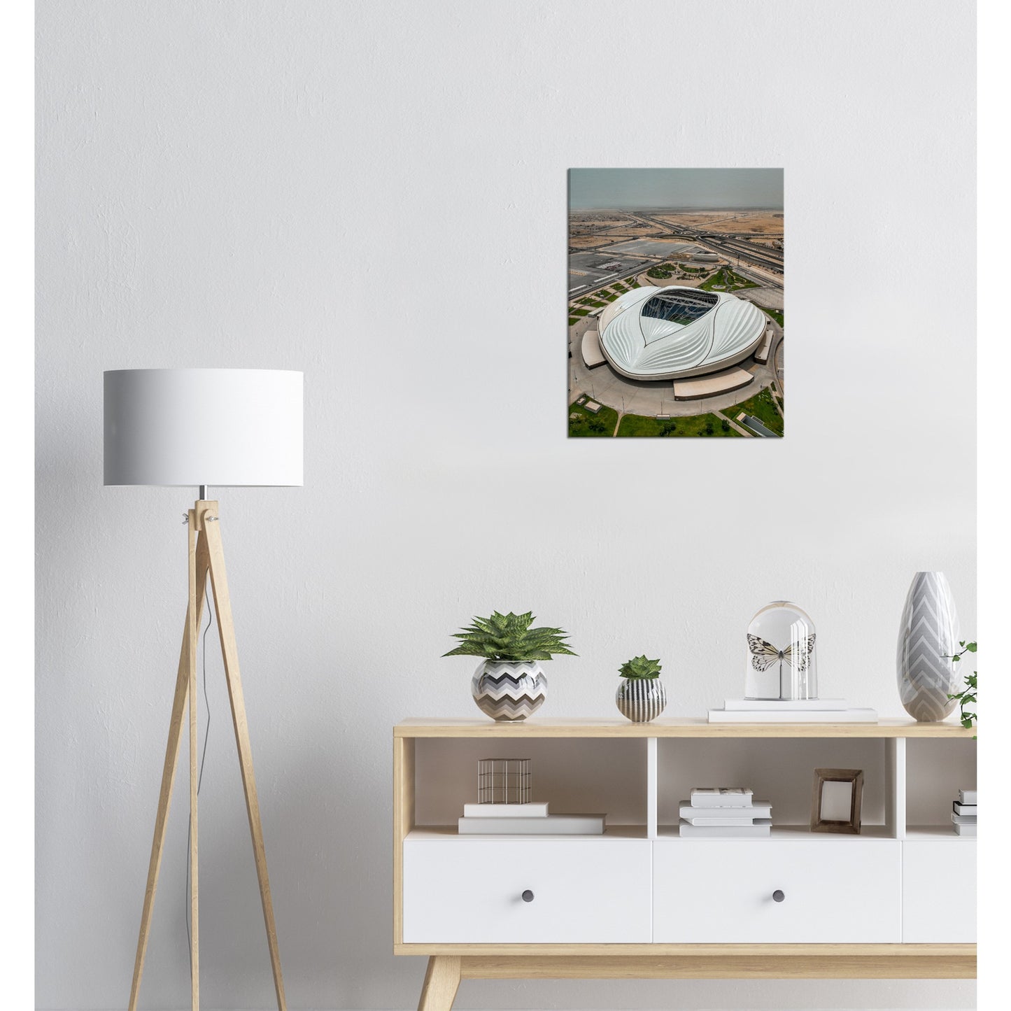 Qatar Al Janoub Stadium Canvas