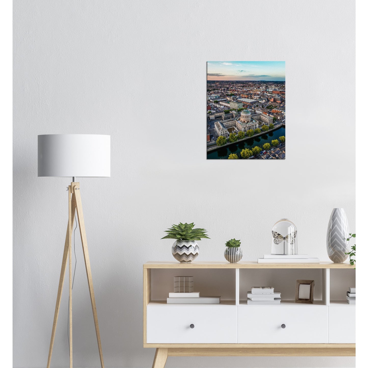 Dublin Four Courts Canvas