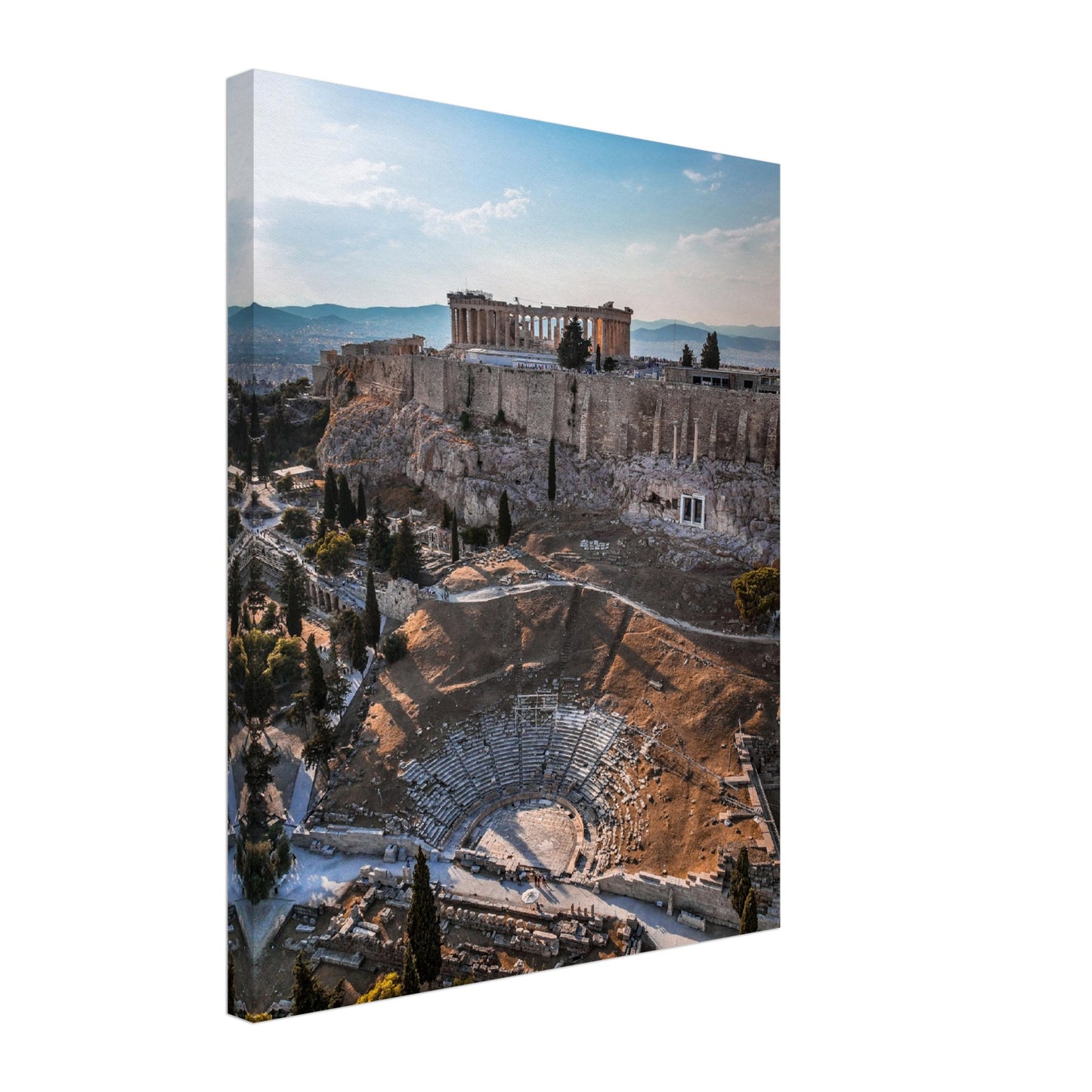 Greece, Acropolis of Athens Canvas
