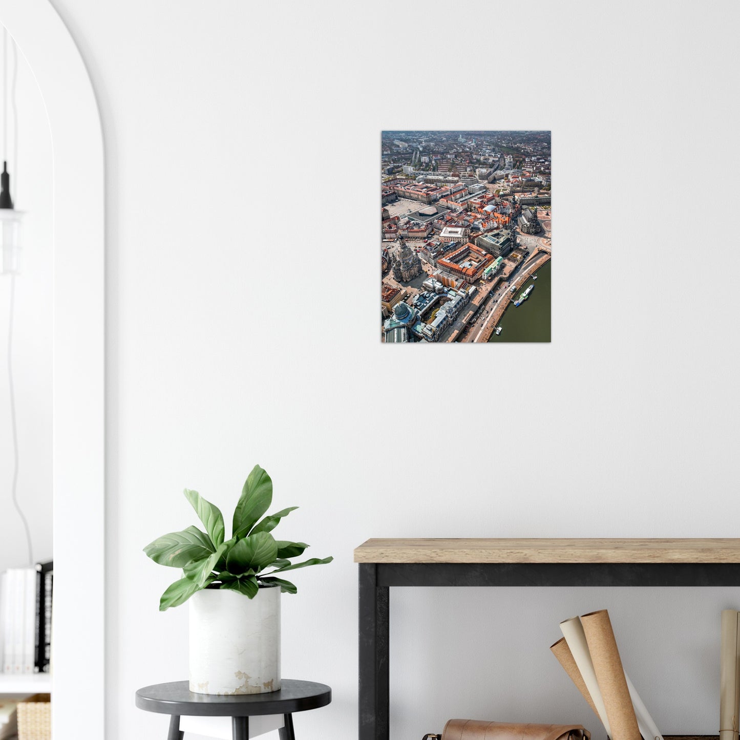 Dresden Above Poster