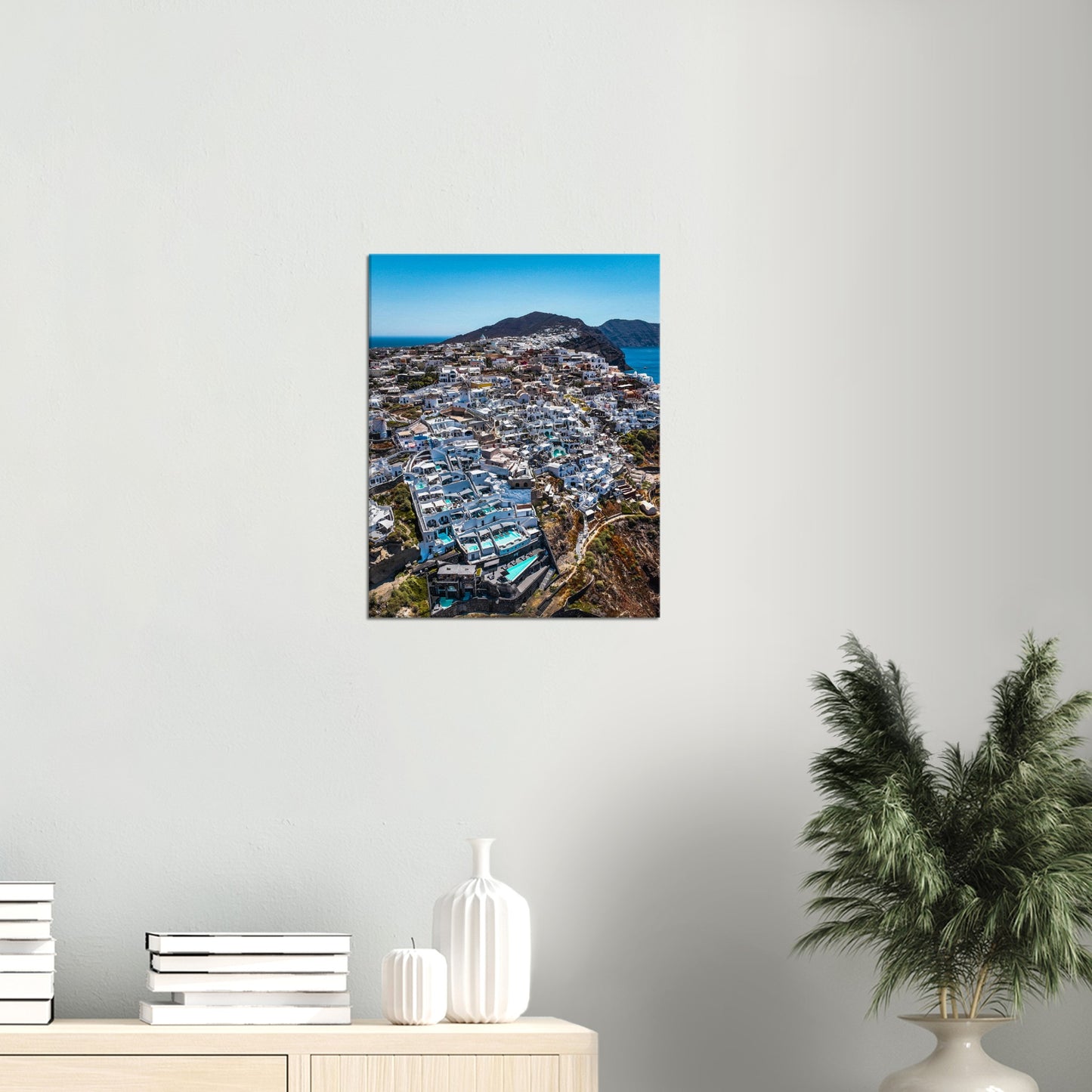 Greece, Santorini, Oia Canvas