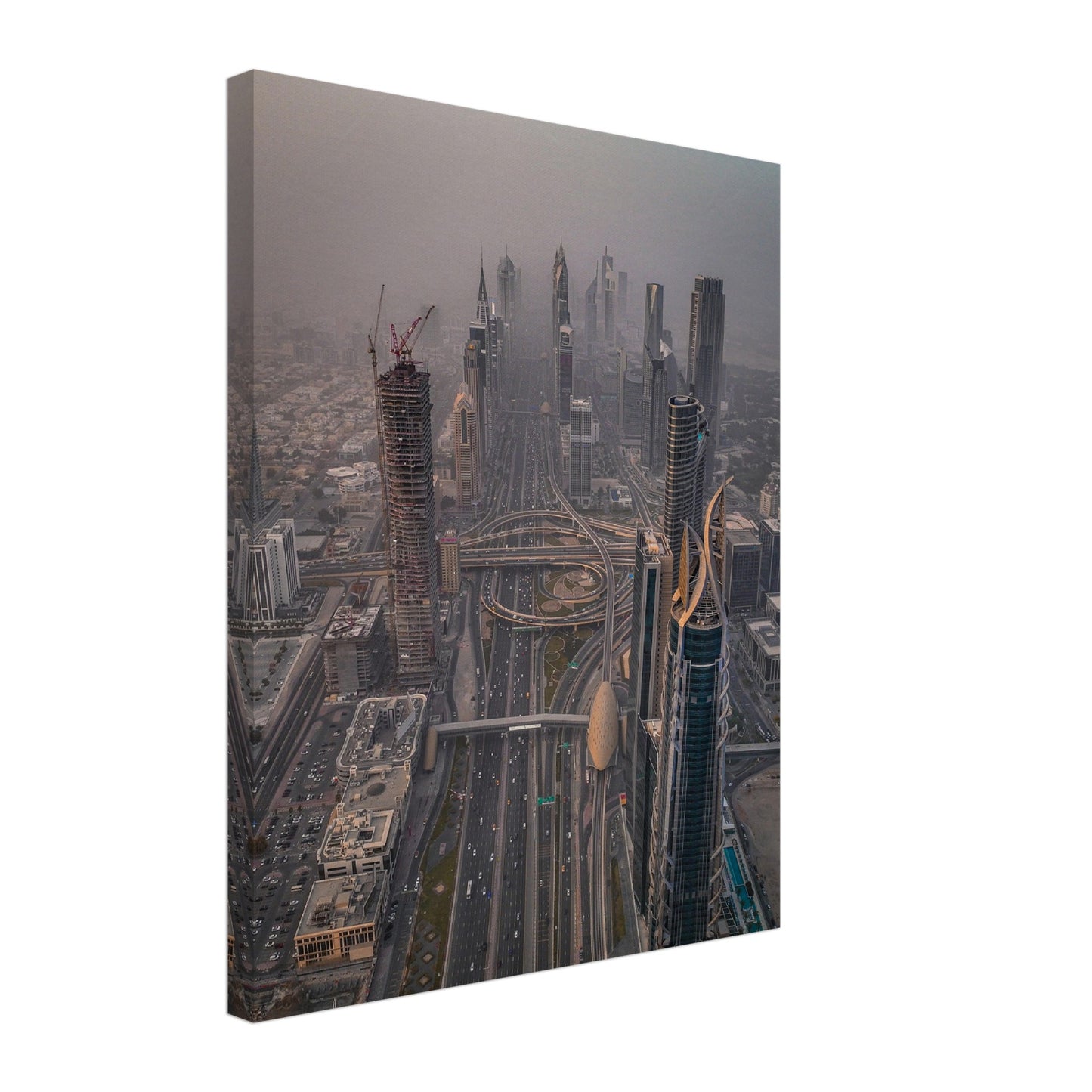 Dubai Sandstorm Canvas