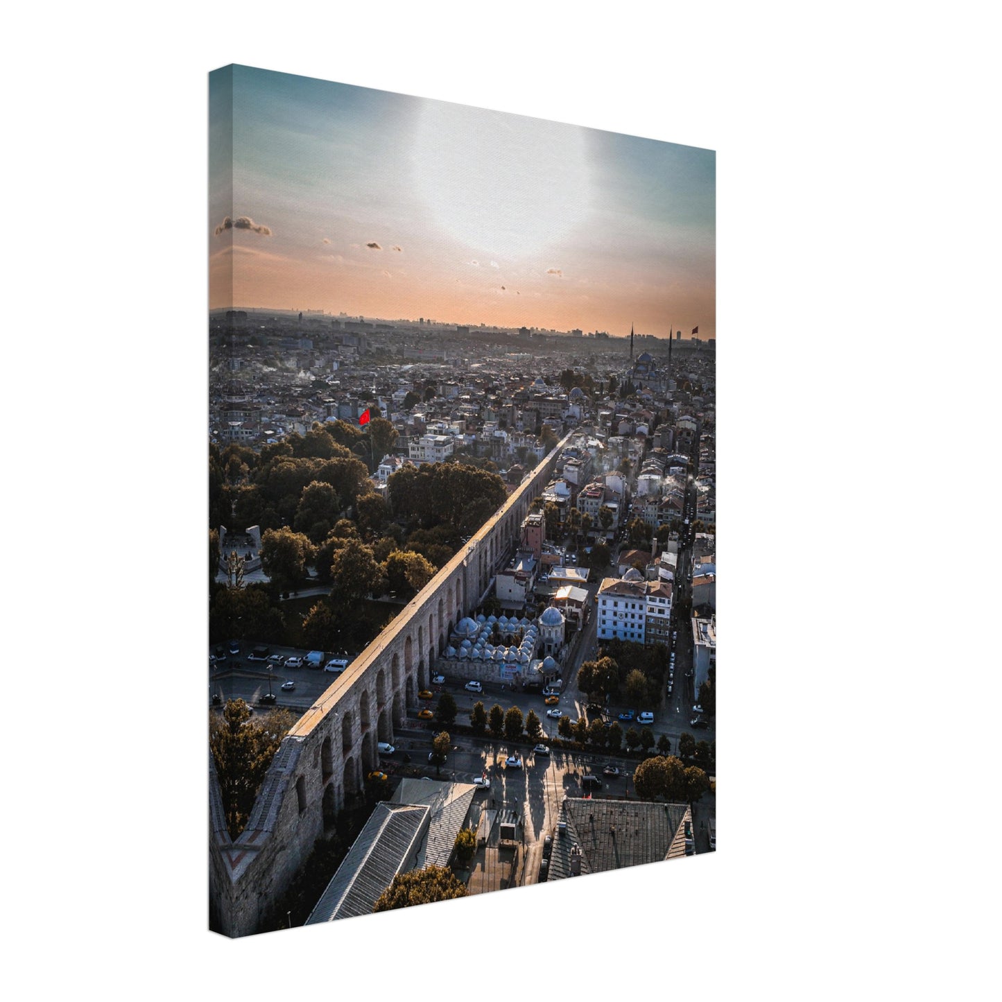 Istanbul Aqueduct of Valens Canvas