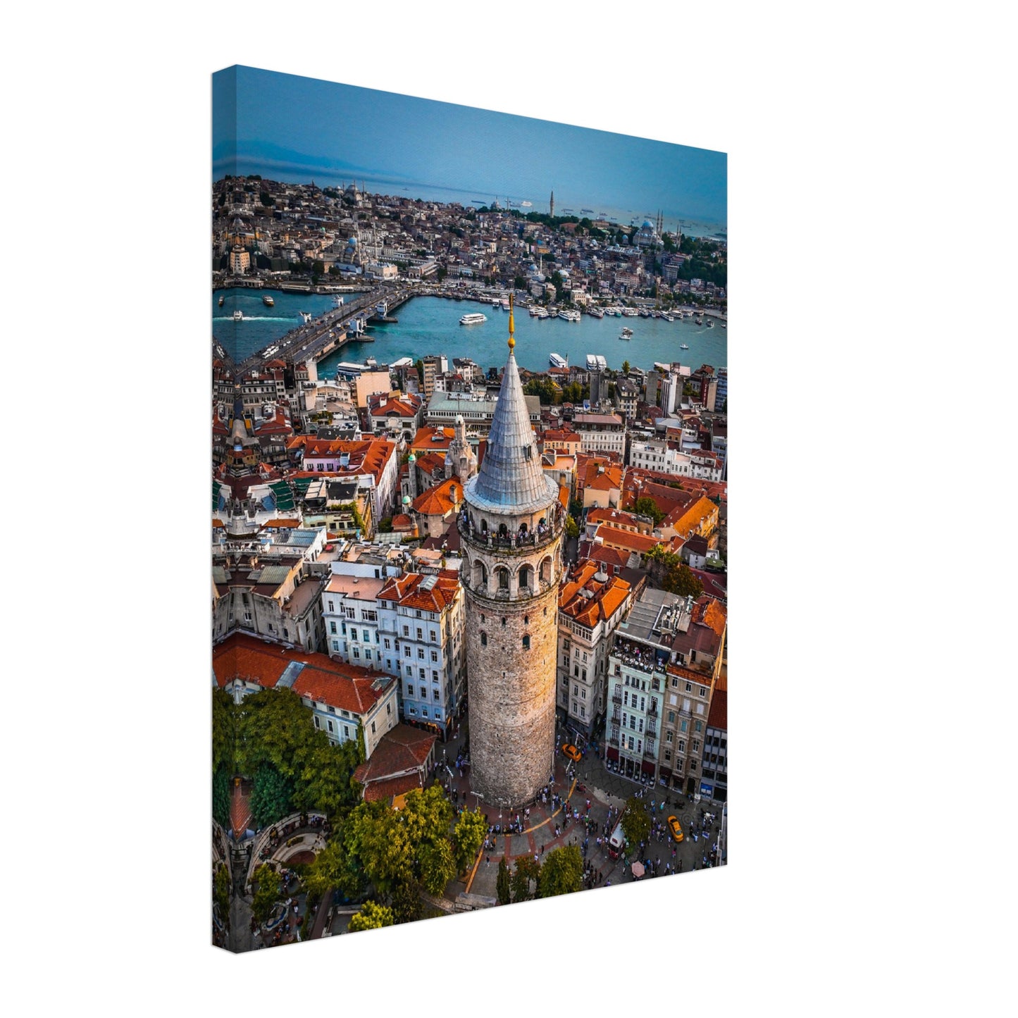 Istanbul Galata Tower Canvas