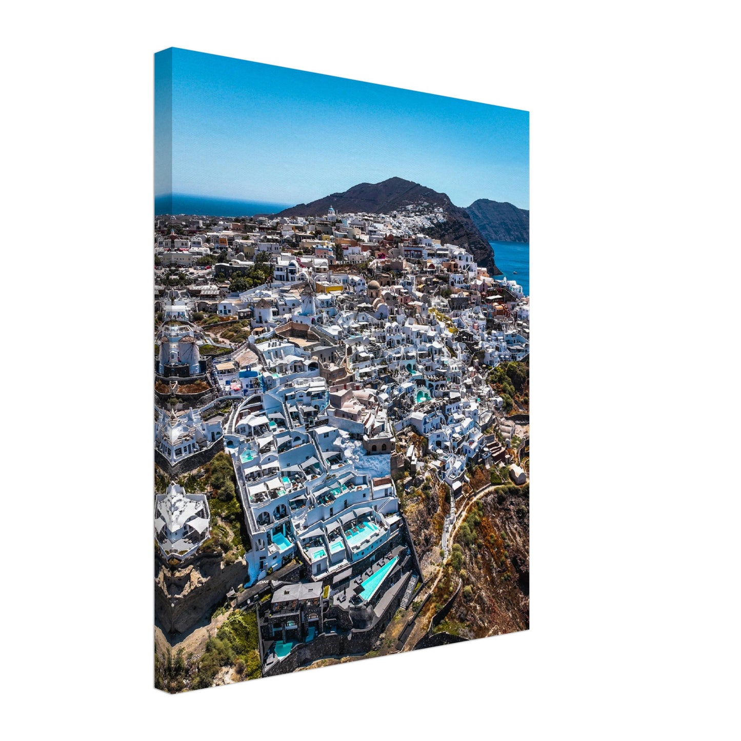Greece, Santorini, Oia Canvas