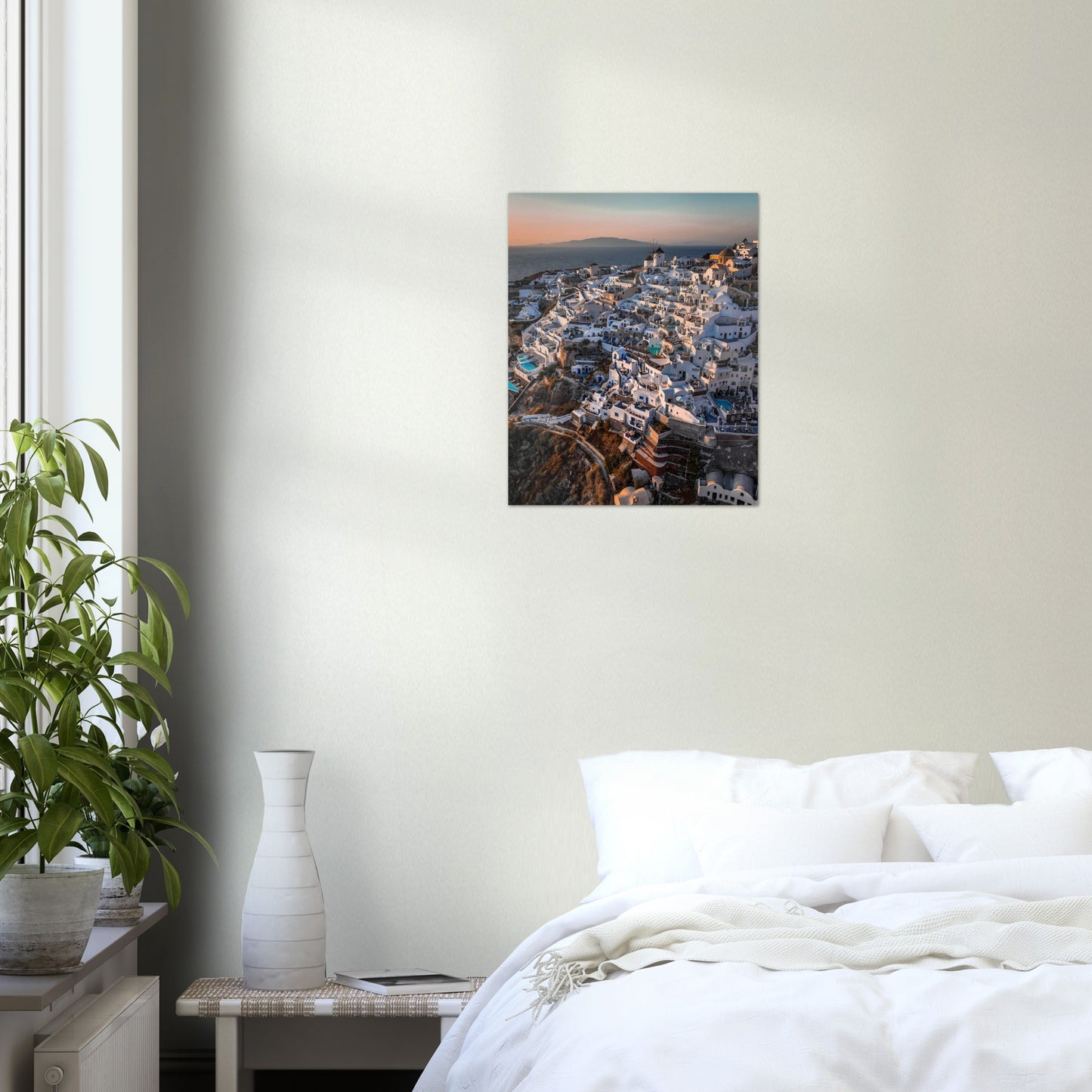 Greece, Santorini, Oia Sunset Poster