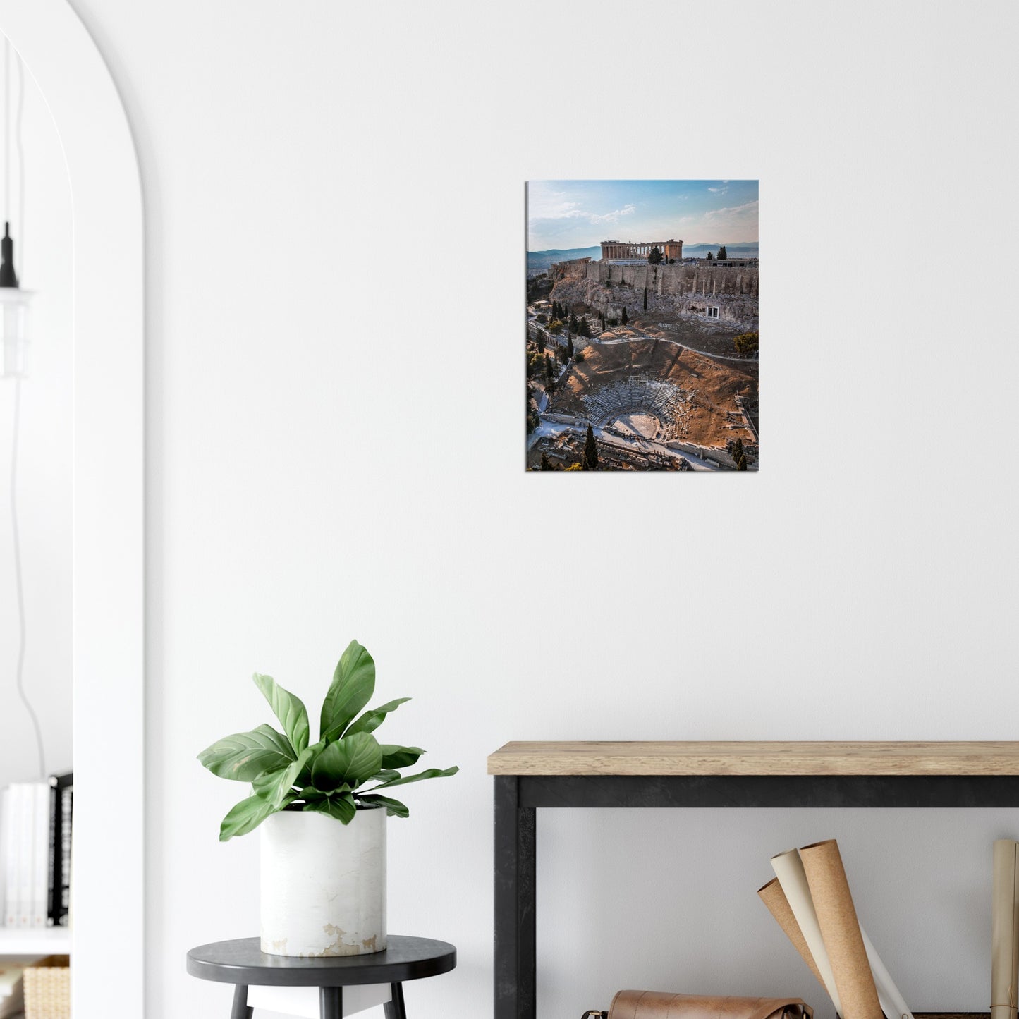 Greece, Acropolis of Athens Canvas