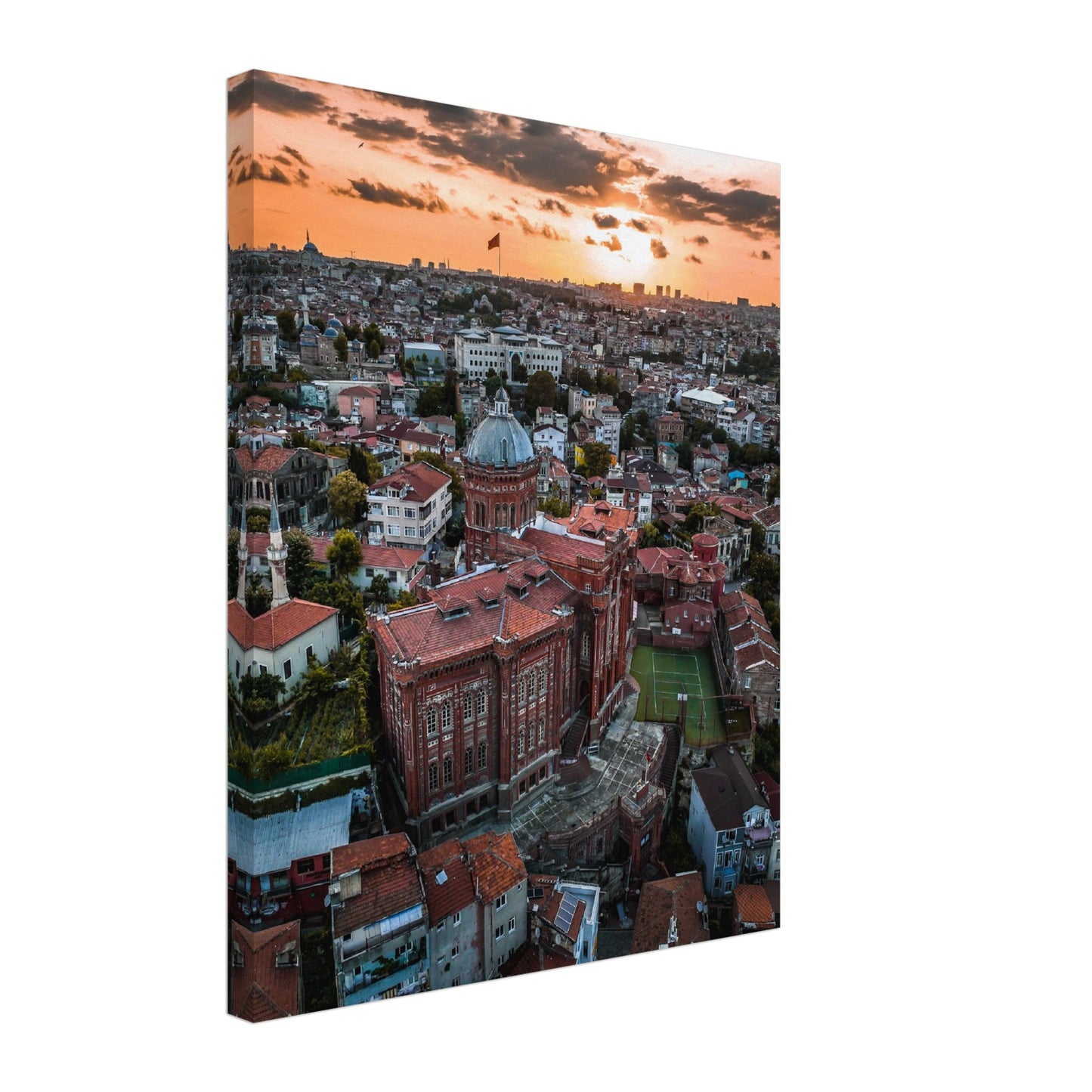 Istanbul Balat II Canvas