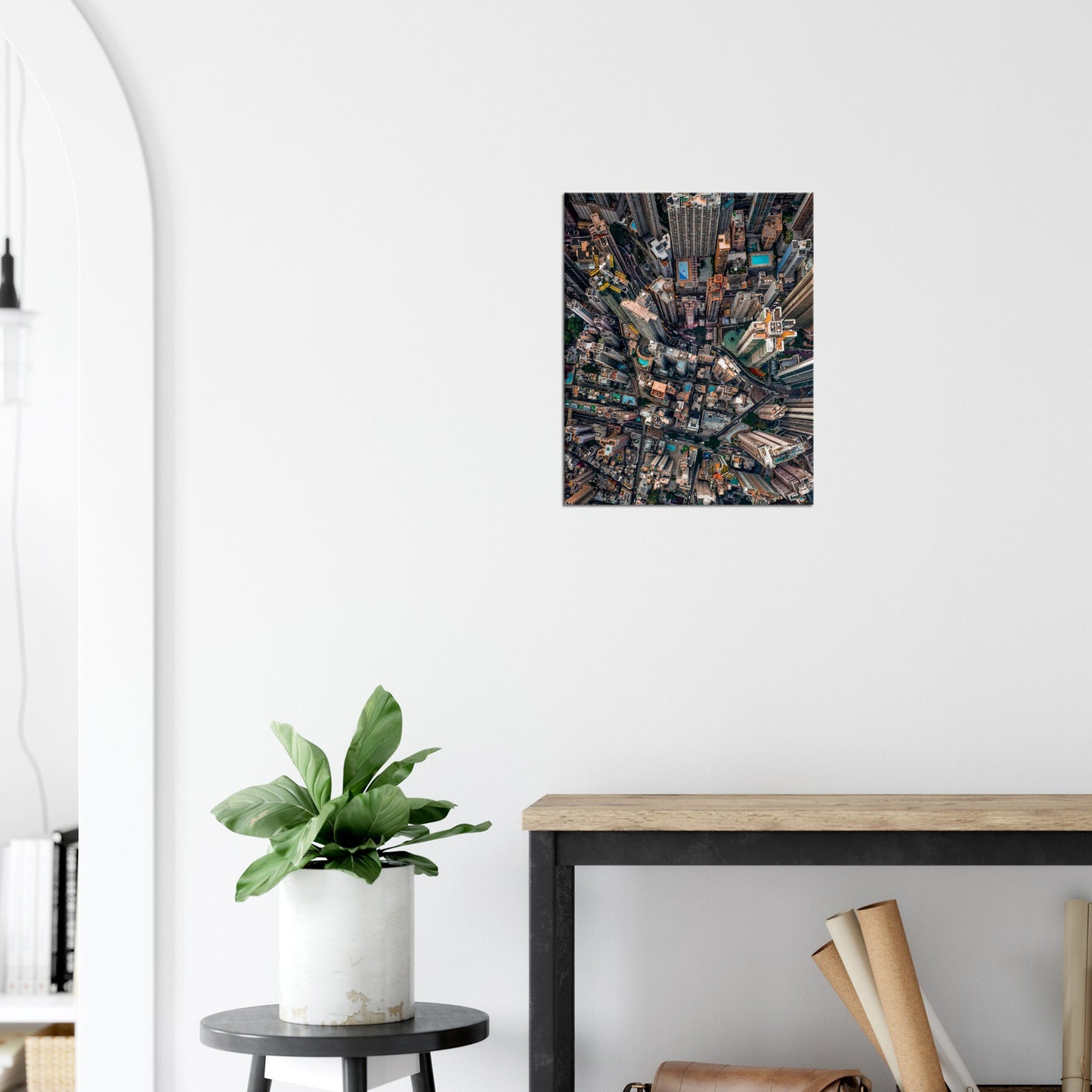 Hong Kong Birdview Canvas