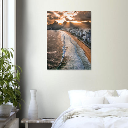 Rio de Janeiro Ipanema Sunset Poster