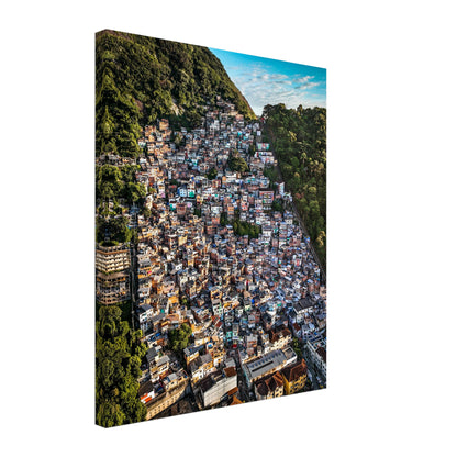 Rio Favela Santa Marta II Canvas