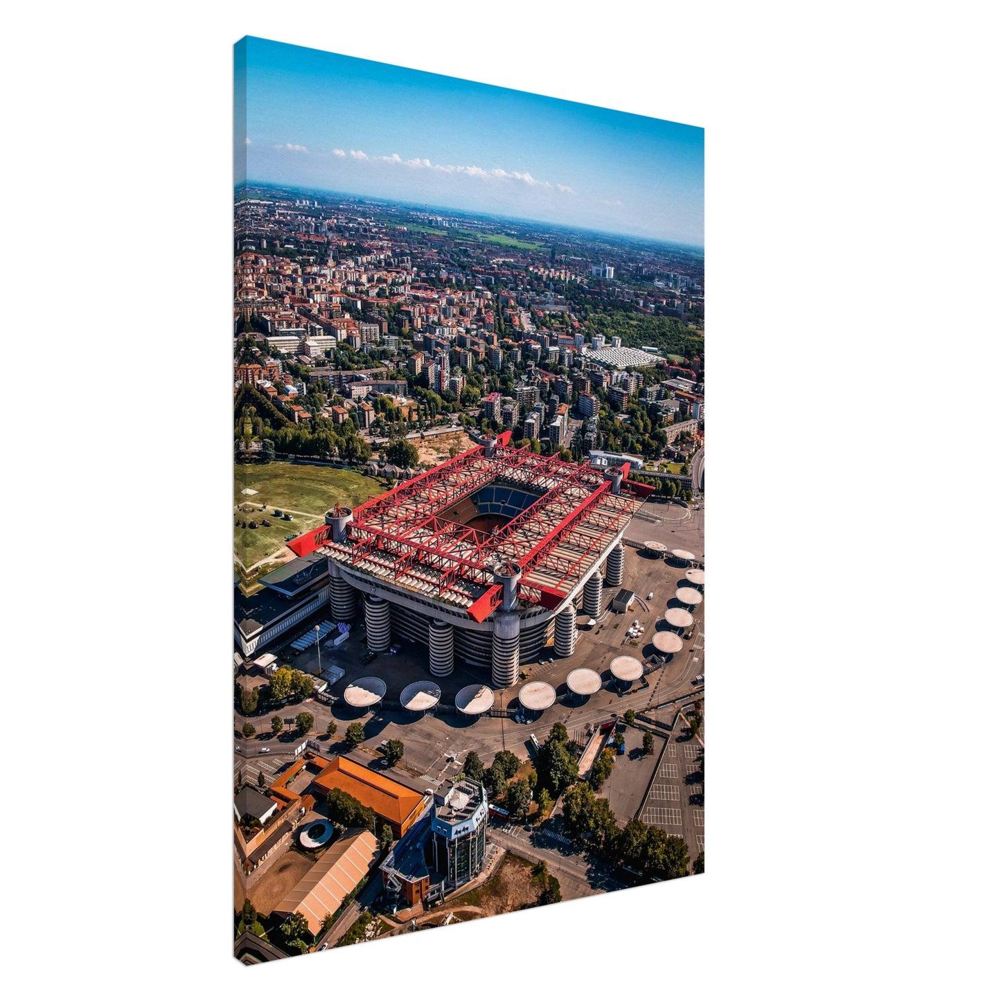 San Siro Stadium, Milano Canvas