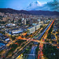 Glowing Medellin Canvas