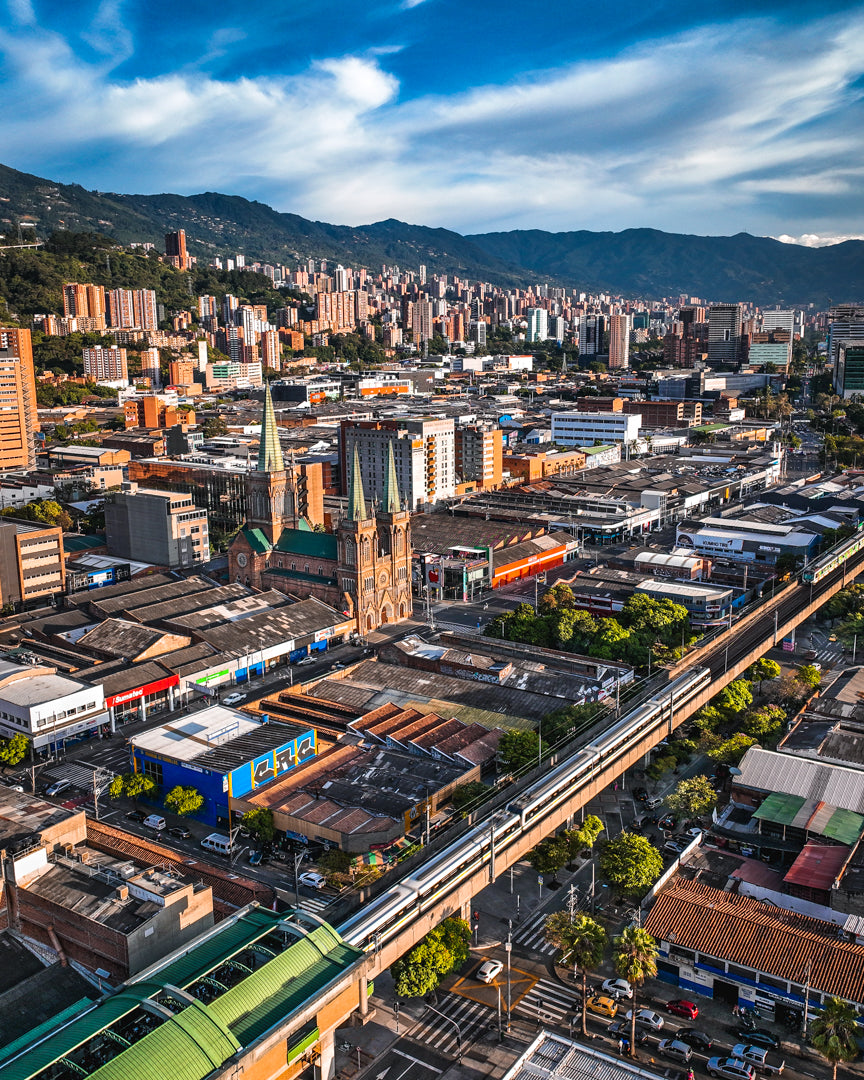 Medellin Train Poster