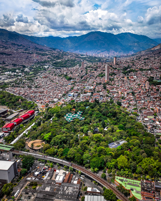 Jardín Botánico de Medellín Poster