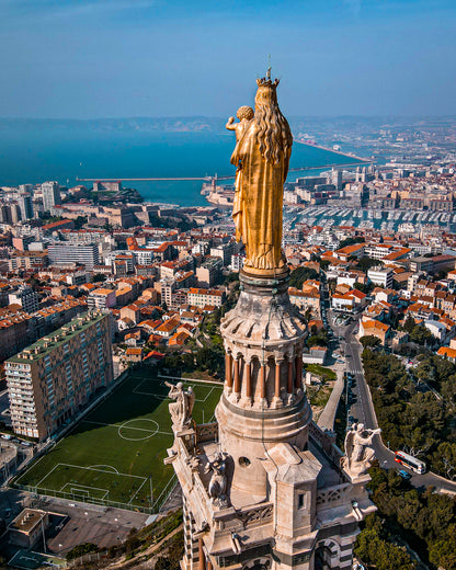 Marseille Notre-Dame de la Garde Statue Canvas