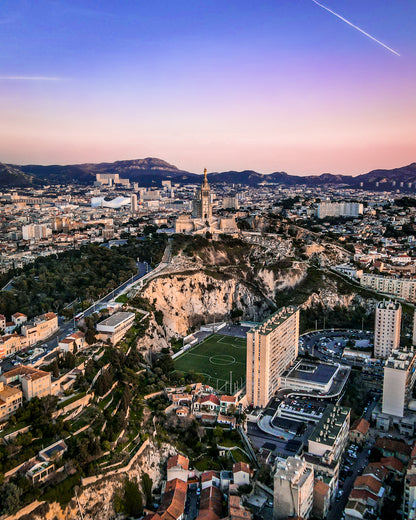 Marseille Notre-Dame de la Garde Pitch Canvas