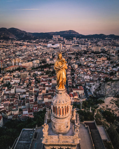 Marseille Notre-Dame de la Garde Statue II Canvas