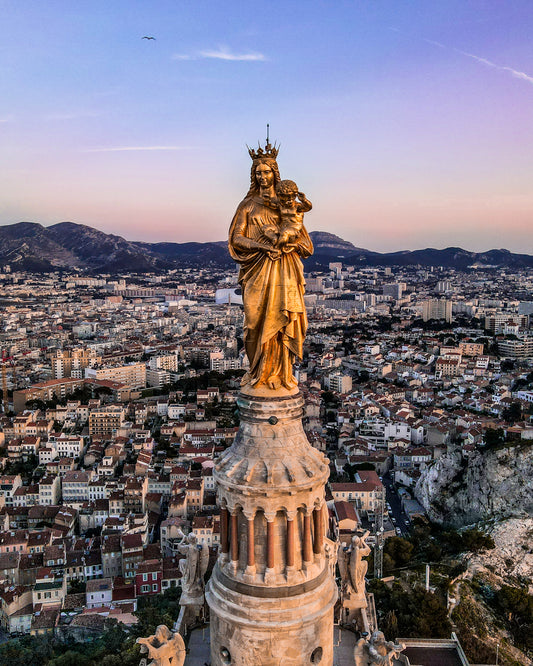 Marseille Notre-Dame de la Garde Statue II Canvas