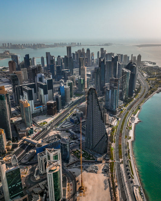 Qatar West Bay Canvas