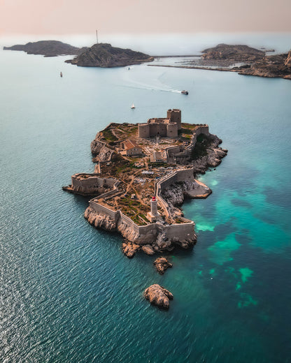 Marseille Château d'If Canvas