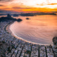 Rio Copacabana Sunrise Canvas