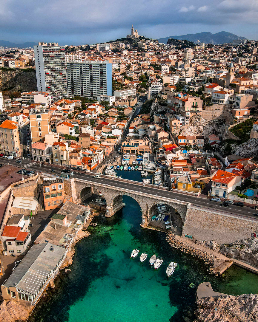 Marseille Bridge Canvas