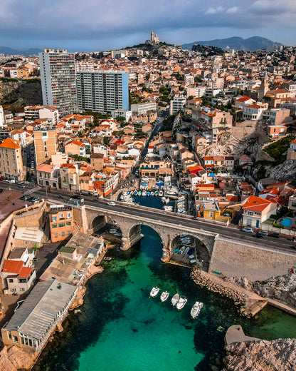 Marseille Bridge Canvas