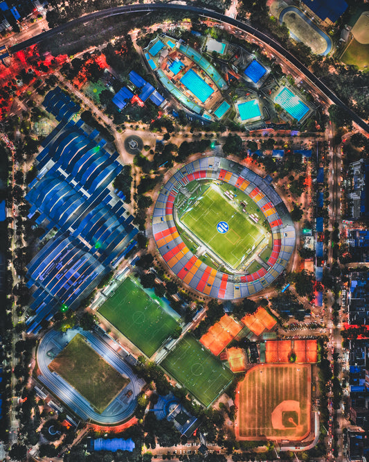 Medellin Estadio Atanasio Girardot Poster