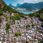 Rio de Janeiro Houses On The Hills Canvas