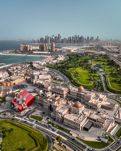 Qatar Cultural Village II Canvas