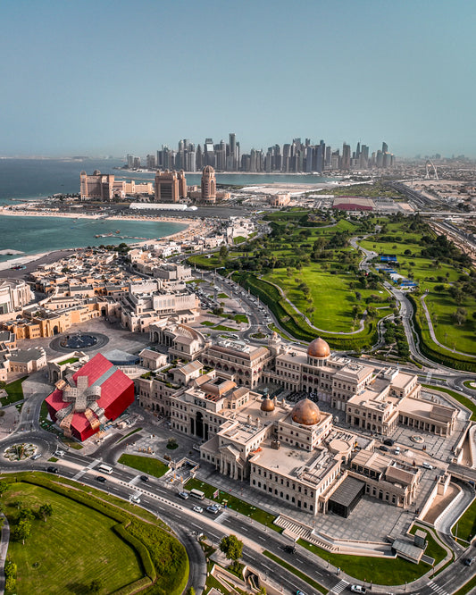 Qatar Cultural Village II Canvas