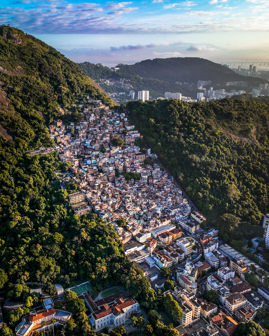 Rio Favela Santa Marta Canvas