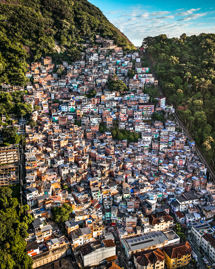 Rio Favela Santa Marta II Canvas
