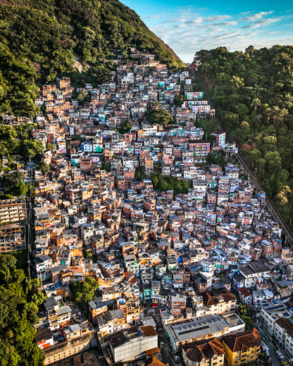 Rio Favela Santa Marta II Canvas