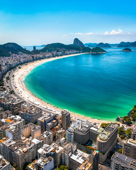 Rio Copacabana Canvas