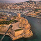 Marseille  Fort Saint-Jean II Canvas