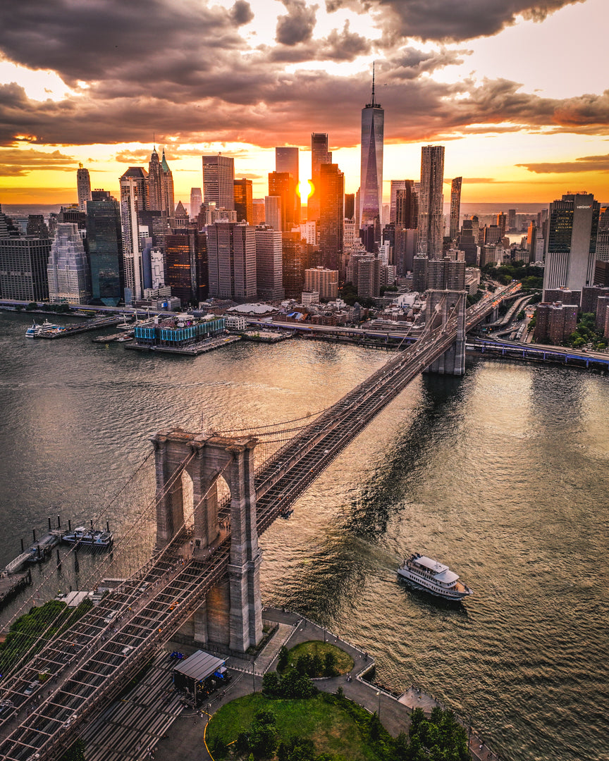 New York Brooklyn Bridge Poster