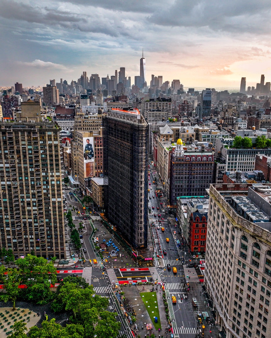 New York Flatiron Building Poster