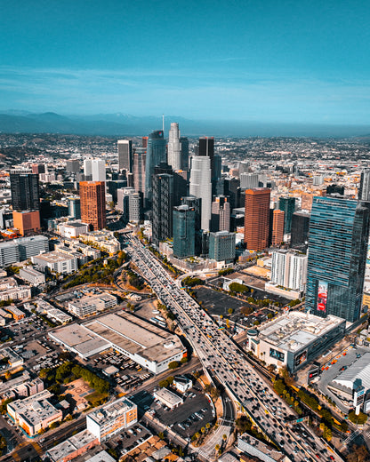 Los Angeles Downtown Canvas