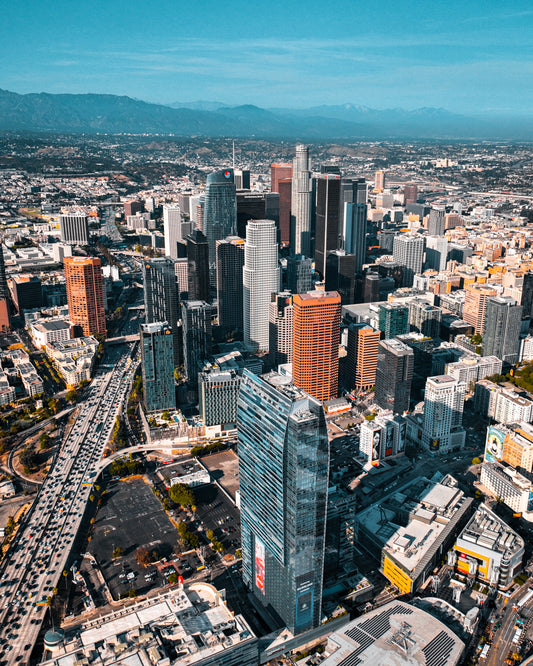 Los Angeles Downtown II Canvas