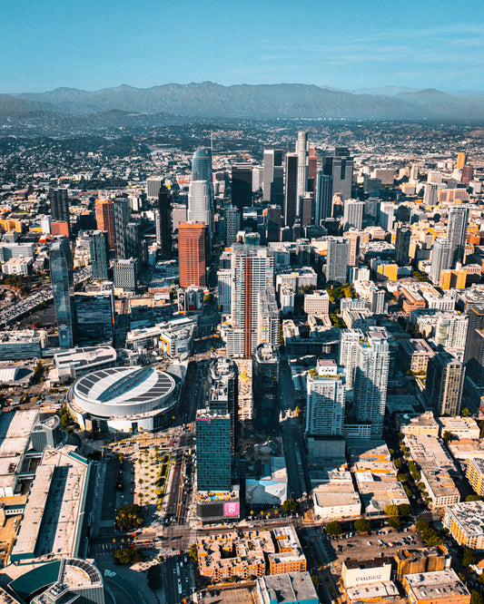 Los Angeles Downtown III Canvas