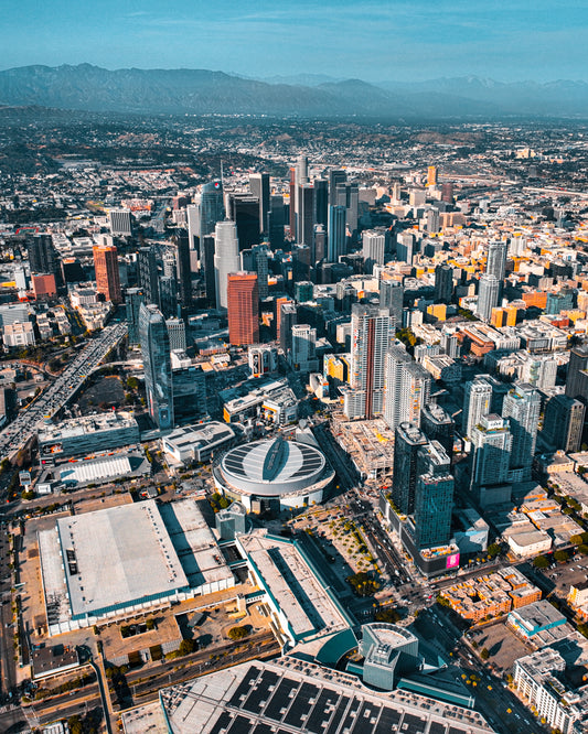 Los Angeles Downtown IV Canvas