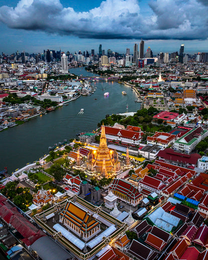 Bangkok Wat Arun Canvas