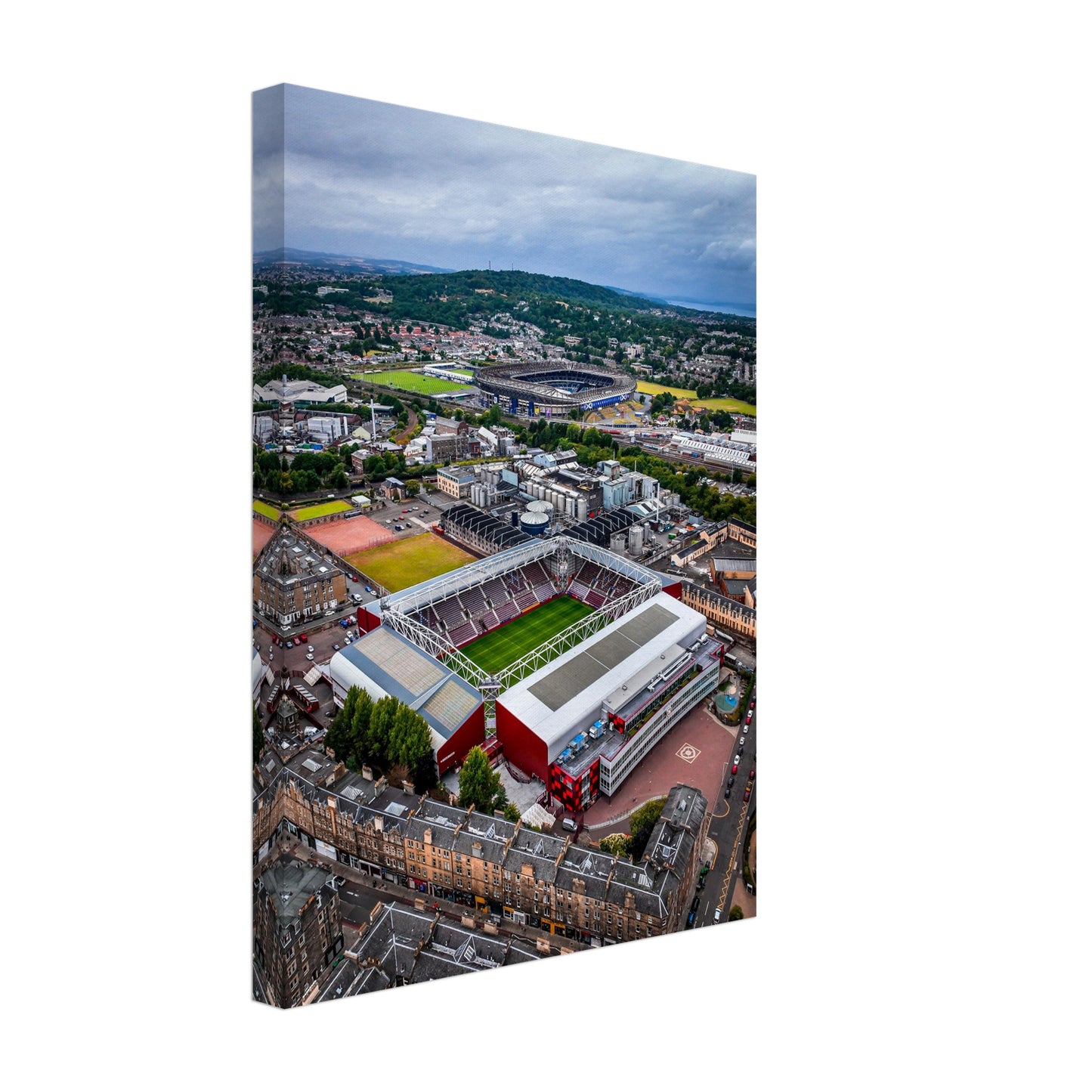 Tynecastle Park, Heart of Midlothian F.C. Stadium Canvas